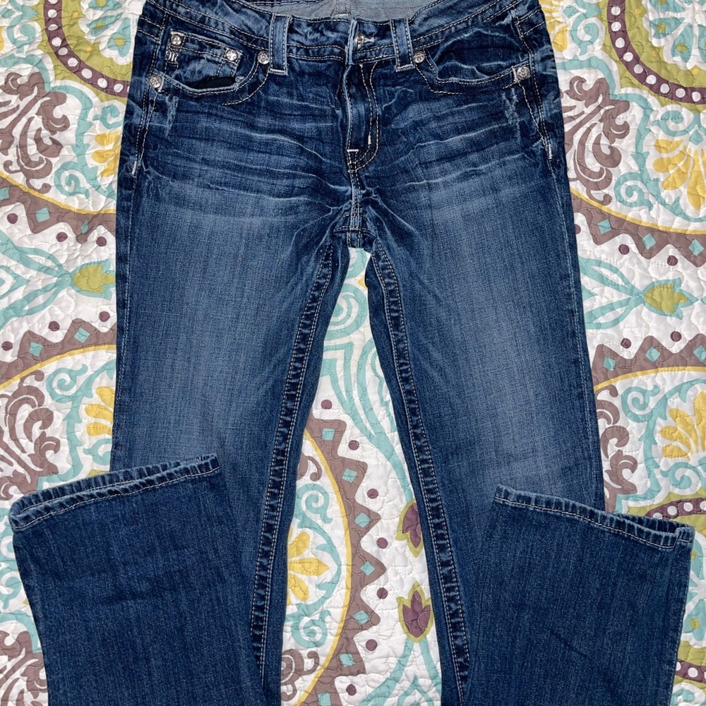 Miss me bootcut jeans size 31 inseam 34”